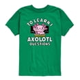 thumbnail image 1 of Instant Message - To Learn I Axolotl Questions - Toddler Short Sleeve Graphic T-Shirt, 1 of 5