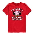 thumbnail image 1 of Instant Message - To Learn I Axolotl Questions - Youth Short Sleeve Graphic T-Shirt, 1 of 4
