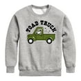 thumbnail image 1 of Instant Message - Toad Truck - Toddler & Youth Crewneck Fleece Sweatshirt, 1 of 6