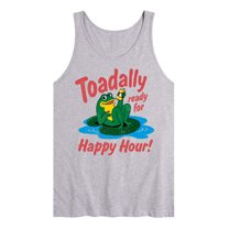 Instant Message - Toadally Ready For Happy Hour - Men's Jersey Tank Top