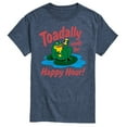thumbnail image 1 of Instant Message - Toadally Ready For Happy Hour  - Men's Short Sleeve Graphic T-Shirt, 1 of 6