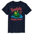 thumbnail image 1 of Instant Message - Toadally Ready For Happy Hour  - Men's Short Sleeve Graphic T-Shirt, 1 of 6