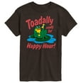 thumbnail image 1 of Instant Message - Toadally Ready For Happy Hour  - Men's Short Sleeve Graphic T-Shirt, 1 of 5