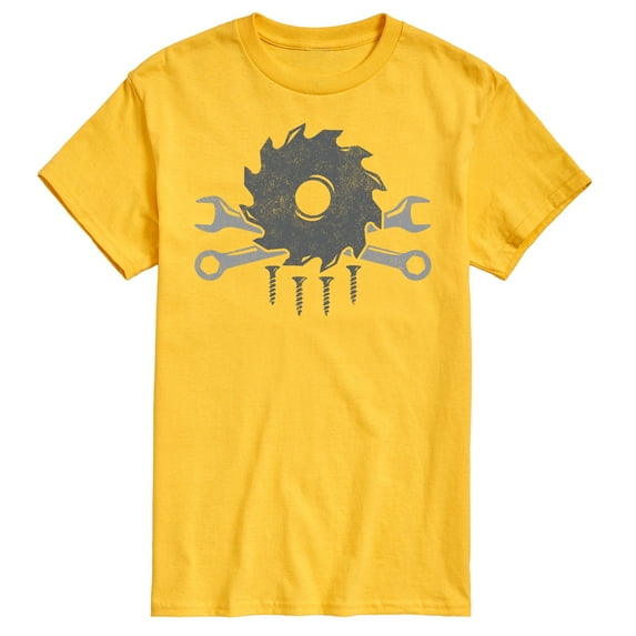 Instant Message - Tool Skull And Crossbones - Men's Short Sleeve Graphic T-Shirt