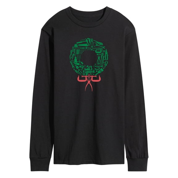 Instant Message - Tool Wreath - Men's Long Sleeve Graphic T-shirt