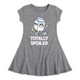 thumbnail image 1 of Instant Message - Totally Spoiled - Toddler And Youth Girls Fit And Flare Dress, 1 of 1