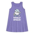 thumbnail image 1 of Instant Message - Totally Spoiled - Toddler and Youth Girls A-line Dress, 1 of 5