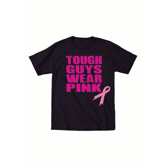 Instant Message - Tough Guys Wear Pink-TODDLER SHORT SLEEVE TEE-2T