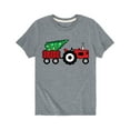 thumbnail image 1 of Instant Message - Tractor And Treee - Youth Short Sleeve Tee, 1 of 5