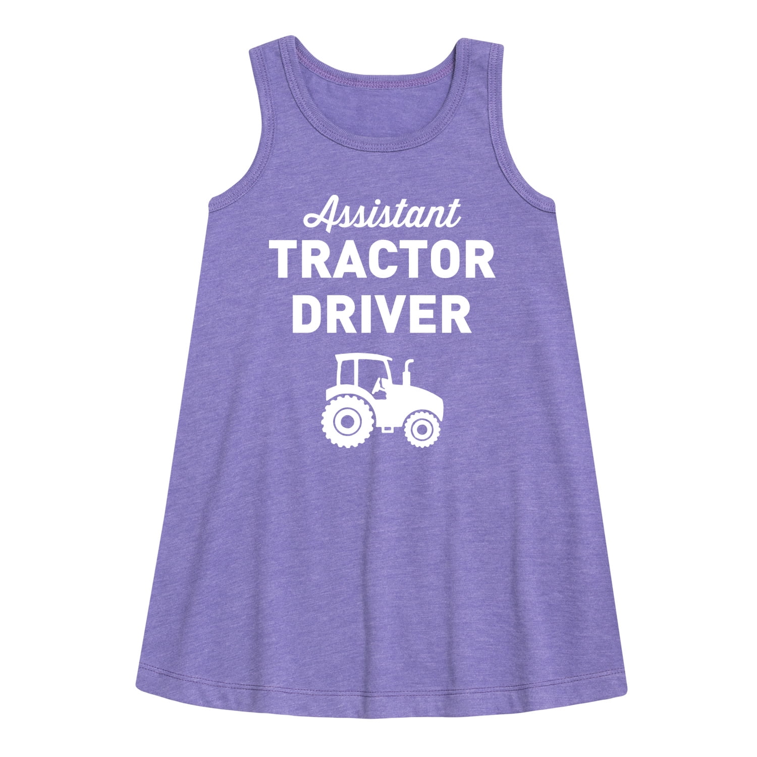 Instant Message Tractor Driver Assistant Toddler & Youth Girls A