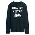 thumbnail image 1 of Instant Message - Tractor Driver - Men's Long Sleeve T-Shirt, 1 of 6