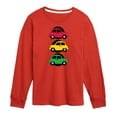 thumbnail image 1 of Instant Message - Traffic Light Cars - Toddler & Youth Long Sleeve Graphic T-Shirt, 1 of 6