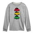 thumbnail image 1 of Instant Message - Traffic Light Cars - Toddler & Youth Long Sleeve Graphic T-Shirt, 1 of 6