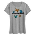 thumbnail image 1 of Instant Message - Transformed Butterflies - Women's Short Sleeve Graphic T-Shirt, 1 of 6