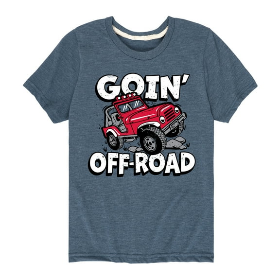 Instant Message - Transportation - Goin' Off Road SUV - Toddler & Youth Short Sleeve T-Shirt