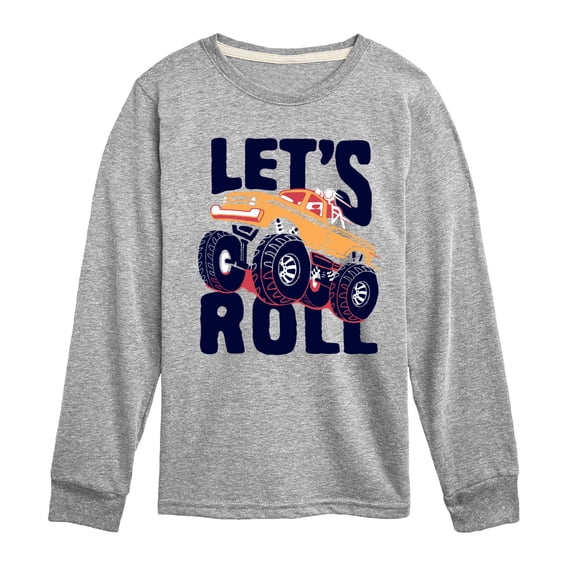 Instant Message - Transportation Boys' Long Sleeve Graphic T-Shirt