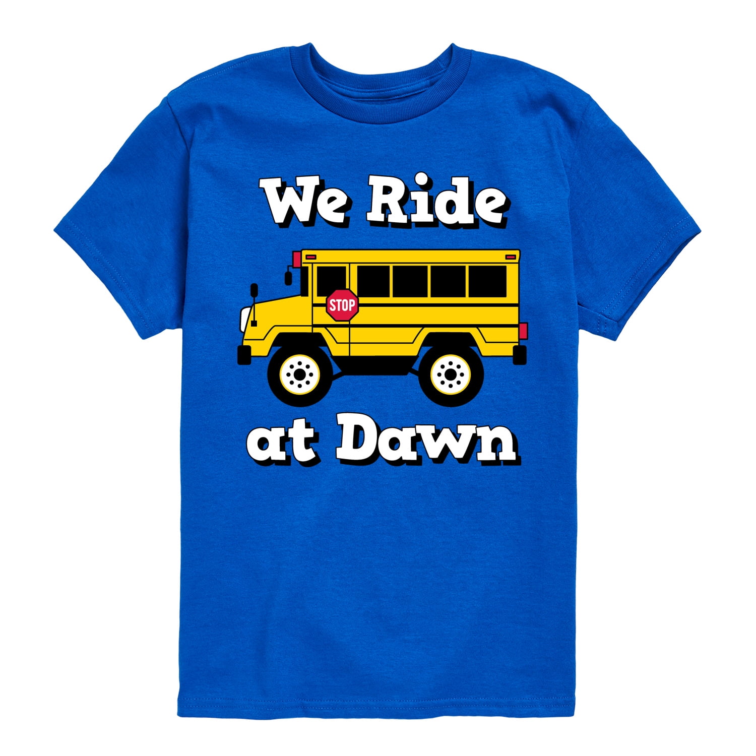 Instant Message - Transportation - We Ride At Dawn School Bus - Toddler ...