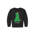 thumbnail image 1 of Instant Message - Tree Rex Sparkle - Youth Crew Fleece, 1 of 5