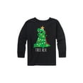 thumbnail image 1 of Instant Message - Tree Rex Sparkle - Youth Long Sleeve Tee, 1 of 5
