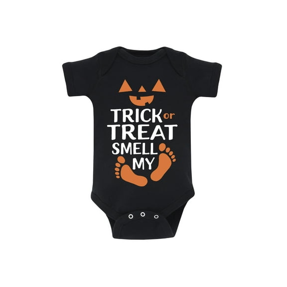 Instant Message - Trick Or Treat Smell My Feet - Infant Baby One Piece