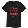 thumbnail image 1 of Instant Message - Tried To Nice List - Men's Short Sleeve Graphic T-Shirt, 1 of 5