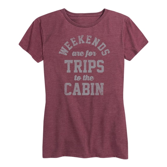 Instant Message - Trips To The Cabin - Women's Short Sleeve Graphic T-Shirt