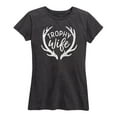 thumbnail image 1 of Instant Message - Trophy Wife - Women's Short Sleeve Graphic T-Shirt, 1 of 5