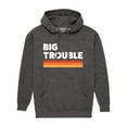 thumbnail image 1 of Instant Message - Trouble Big - Men's Pullover Hooded Fleece Sweatshirt, 1 of 5