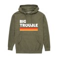 thumbnail image 1 of Instant Message - Trouble Big - Men's Pullover Hooded Fleece Sweatshirt, 1 of 1