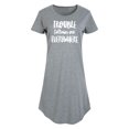 thumbnail image 1 of Instant Message - Trouble Follows Me Everywhere - Women's Any Way Dress, 1 of 7