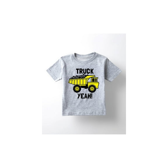Instant Message - Truck Yeah -TODDLER SHORT SLEEVE TEE-3T