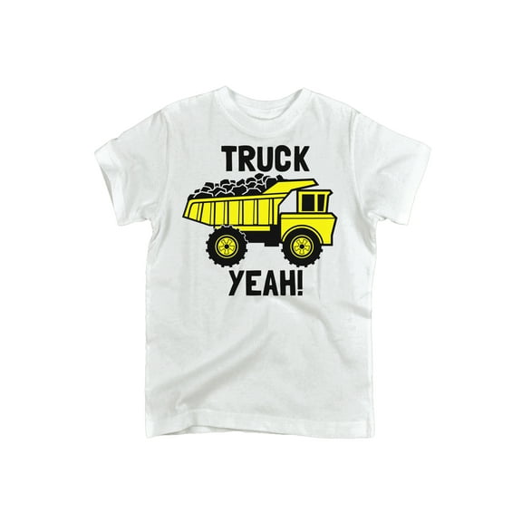 Instant Message - Truck Yeah -TODDLER SHORT SLEEVE TEE-5T