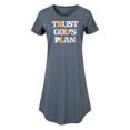 thumbnail image 1 of Instant Message - Trust God's Plan - Women's Any Way Dress, 1 of 6