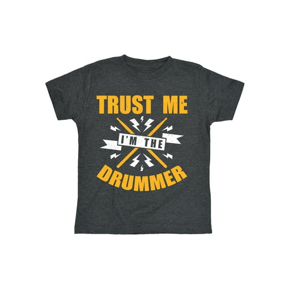 Instant Message - Trust Me I'm the Drummer -YOUTH SHORT SLEEVE TEE-L