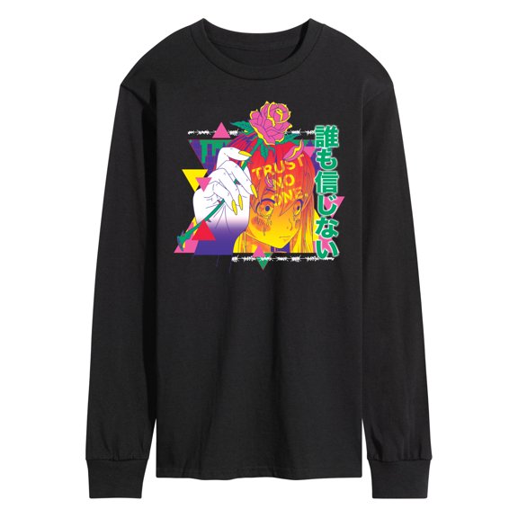 Instant Message - Trust No One - Men's Long Sleeve T-Shirt