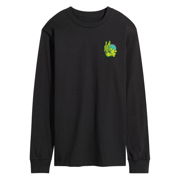 Instant Message - Tucson Arizona Landscape - Men's Long Sleeve Graphic T-Shirt
