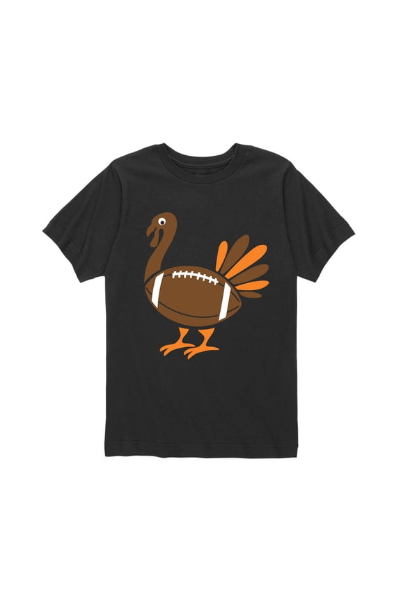 - Turkey Football - Youth Short Sleeve Tee