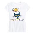 thumbnail image 1 of Instant Message - Turkey Plus Gravy Equals Groovy Adult - Women's Short Sleeve Graphic T-Shirt, 1 of 5
