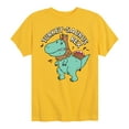 thumbnail image 1 of Instant Message - Turkeysaurus Rex - Toddler & Youth Short Sleeve Graphic T-Shirt, 1 of 6