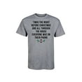 thumbnail image 1 of Instant Message - Twas The Night Before Christmas - Men's Short Sleeve Graphic T-Shirt, 1 of 5