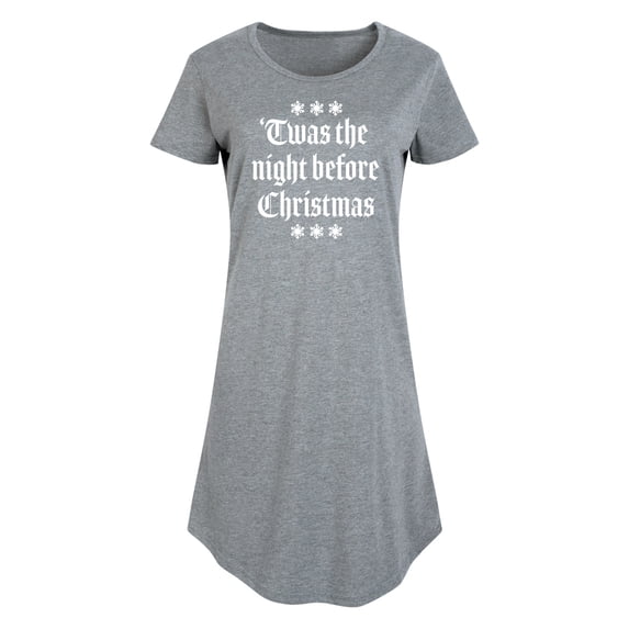 Instant Message - Twas The Night Before Christmas - Women's Any Way Dress