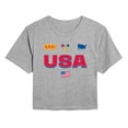 thumbnail image 1 of Instant Message - USA 250 Jersey Cropped Graphic T-Shirt, 1 of 5