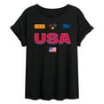 thumbnail image 1 of Instant Message - USA 250 Jersey Relaxed Fit T-Shirt, 1 of 5