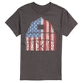 thumbnail image 1 of Instant Message - USA Barn - Men's Short Sleeve Graphic T-Shirt, 1 of 6