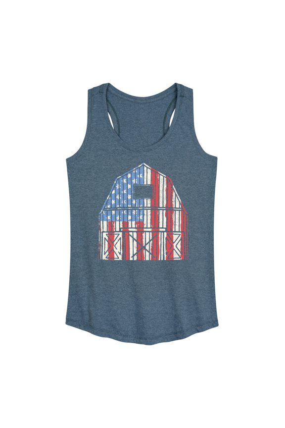 - USA Barn - Women's Racerback Tank Top
