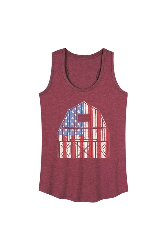 - USA Barn - Women's Racerback Tank Top