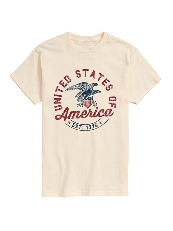 - USA Eagle Men's Short Sleeve Graphic T-Shirt
