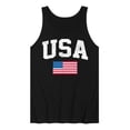 thumbnail image 1 of Instant Message - USA Flag Graphic Tank Top, 1 of 5