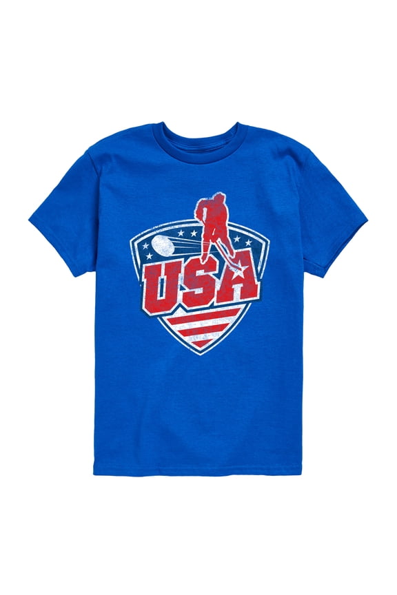 - USA Hockey Short Sleeve Graphic T-Shirt