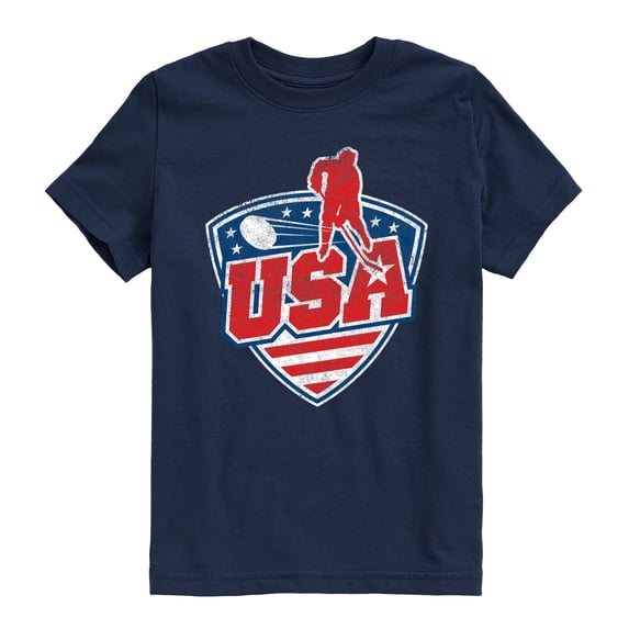 Instant Message - USA Hockey Short Sleeve Graphic T-Shirt